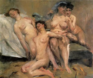 Groupe de femmes amies